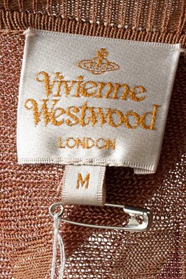 Lot 2020 - Circa 1990s Vivienne Westwood Rust Metallic...