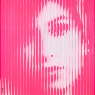 Lot 1087 - VeeBee (Contemporary) "Amy Winehouse - Pink"...