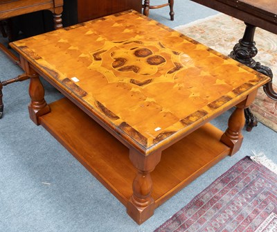 Lot 1386 - Laburnum Veneered Period Design Coffee...