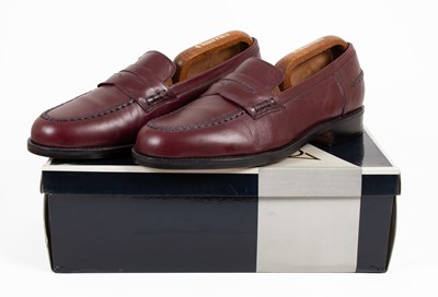 Lot 1048 - A Pair of Church's 2000 Burgundy Leather...