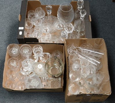 Lot 99 - A Collection of Table Glassware and Crystal,...