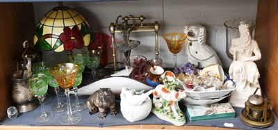 Lot 164 - Assorted Decorative Items, including ceramics,...
