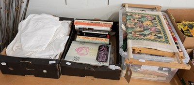 Lot 1015 - A Mixed Lot of Textiles, Costume and Reference...