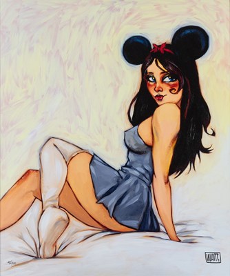 Lot 1094 - After Todd White (b. 1969) "My Mouseketeer"...