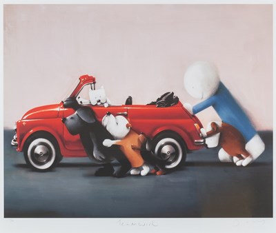 Lot 1111 - After Doug Hyde (b. 1972) "Teamwork" Signed...