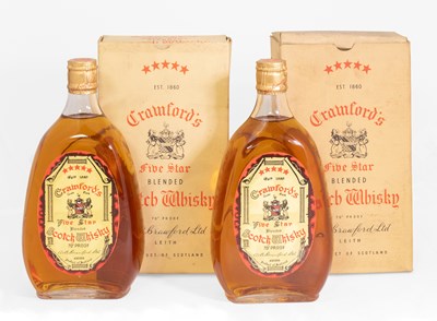 Lot 3180 - Crawford's Five Star Blended Scotch Whisky,...