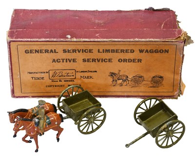 Lot 3265 - Britains 1331 General service Limbered Wagon Active Service Order