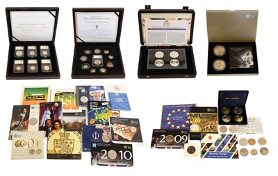 Lot 390 - Mixed Commemorative Coin Sets, a large lot to...