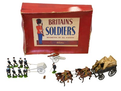 Lot 3306 - Britains Royal Navy Landing Set