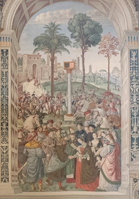 Lot 1230 - After Benozzo Gozzoli "Procession of the...