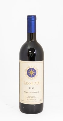 Lot 3081 - Sassicaia 1992 Tenuta San Guido (one bottle)