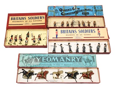 Lot 3311 - Britains Soldiers Sets