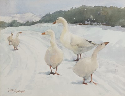 Lot 1137 - Millicent Emily Ayrton RCA (1913-2000) Geese...