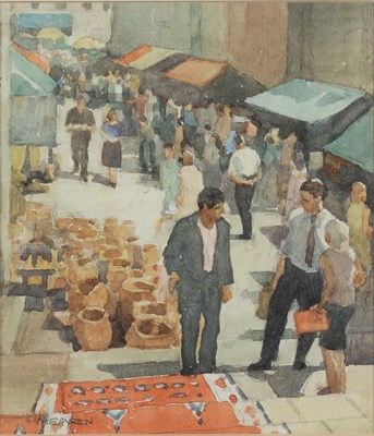 Lot 1173 - Millicent Emily Ayrton RCA (1913-2000) "Market...
