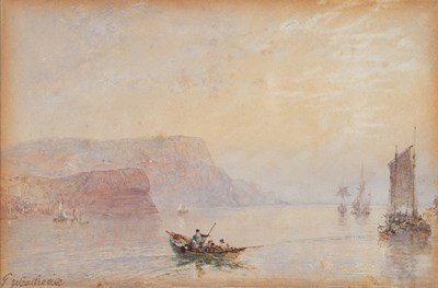 Lot George Weatherill (1810-1890) Fishing vessels...