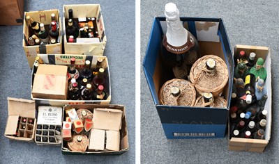 Lot 132 - Mixed Spirits; including various BOLS,...