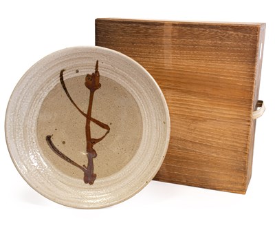 Lot 635 - Shōji Hamada 濱田 庄司 (Japanese,1894-1978): A...
