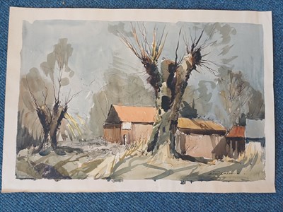 Lot 438 - Edward Wesson RI, RBA, RSMA (1910-1983)...