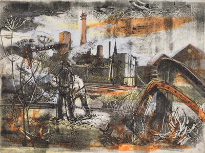 Lot 436 - Janet Rawlins (b.1931) "Industrial Leeds"...