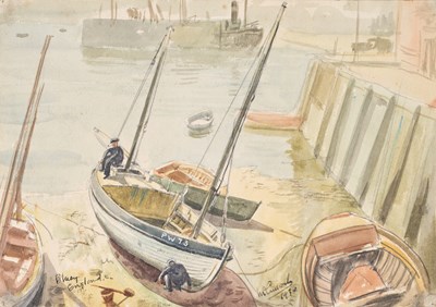 Lot 413 - Joseph Ridley Radcliffe McCulloch ARWS, NS,...