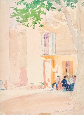 Lot 429 - Philip Naviasky (1894-1983) "Menton, Rue...