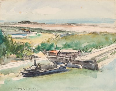 Lot 427 - Philip Naviasky (1894-1983) "Ibiza" Signed,...