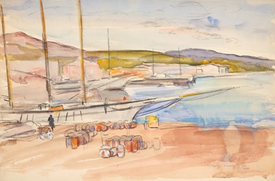 Lot 427 - Philip Naviasky (1894-1983) "Ibiza" Signed,...