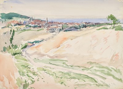 Lot 427 - Philip Naviasky (1894-1983) "Ibiza" Signed,...