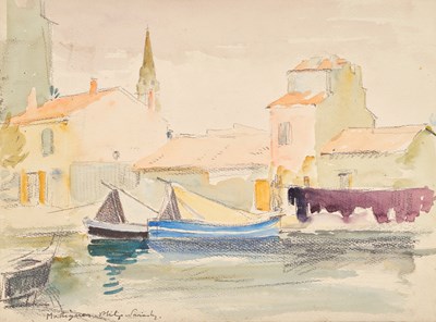 Lot 426 - Philip Naviasky (1894-1983) "Martigues" Signed,...