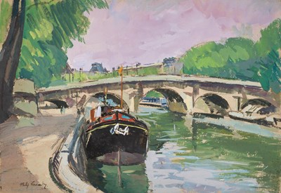 Lot 433 - Philip Naviasky (1894-1983) "Pont-Neuf, Paris"...