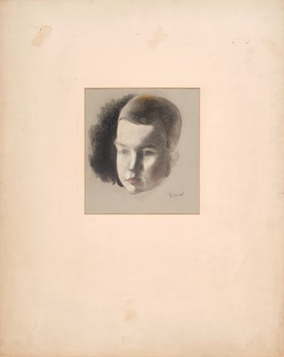 Lot 451 - Jacob Kramer (1892-1962) Head study of John...