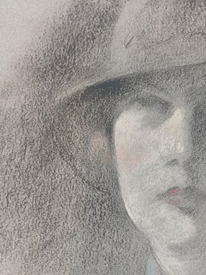 Lot 455 - Jacob Kramer (1892-1962) Portrait of a lady,...