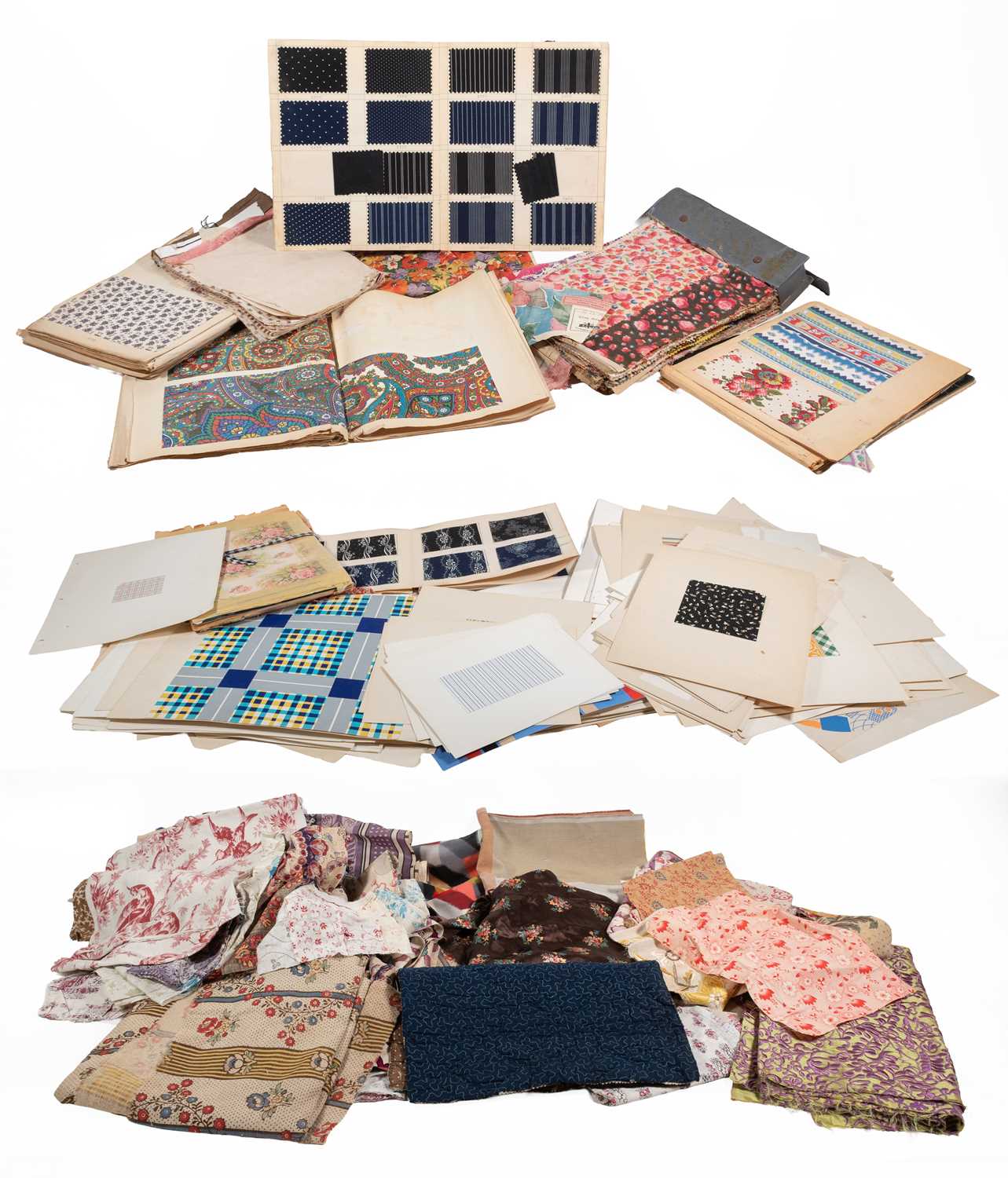 Lot 2070 - 19th and 20th Century Textile Remnants,...