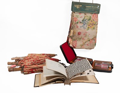 Lot 2069 - Circa 1920-30s French Fabric Sample Books...