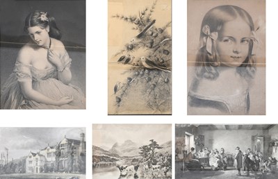 Lot 1221 - Nelly *** (19th Century) Portrait of a young...