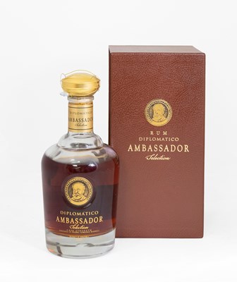 Lot 3135 - Diplomatico Ambassador Rum, cask strength,...