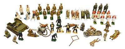 Lot 3284 - Britains A Collection Of Nurses