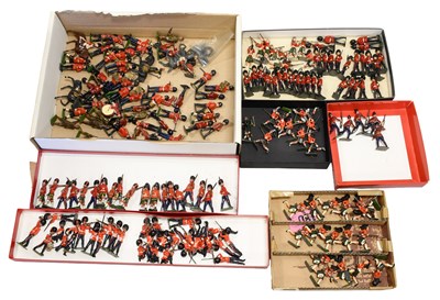 Lot 3325 - Britains Various Scottish And Guards Figures