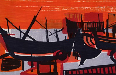 Lot 573 - Anthony Harrison (b.1931) "San Pedro" (1958)...