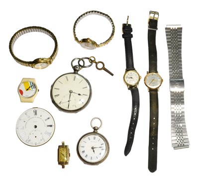 Lot 287 - A Lady's 9 Carat Gold Excalibur Wristwatch,...