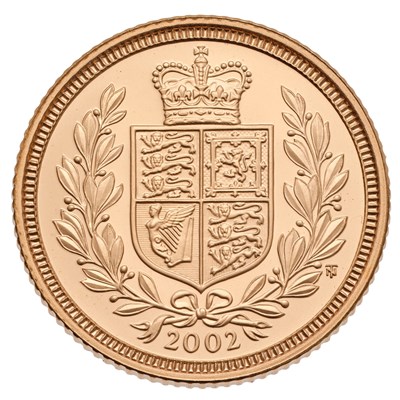 Lot 217 - Elizabeth II, Proof Half Sovereign 2002,...