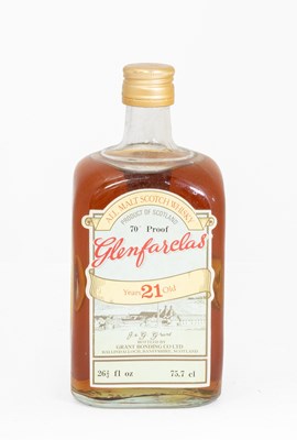 Lot 3189 - Glenfarclas 21 Years Old All Malt Scotch...