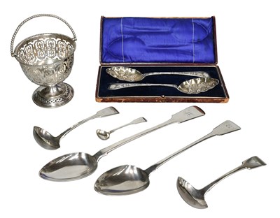Lot 155 - A Collection of Assorted Silver and Silver...