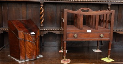 Lot 1361 - A Regency-Style Mahogany Four-Division...