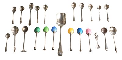 Lot 127 - A Collection of Assorted Silver Flatware,...