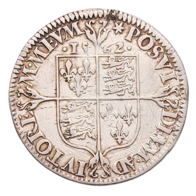 Lot 18 - Elizabeth I, Milled Sixpence 1562, mm. star,...
