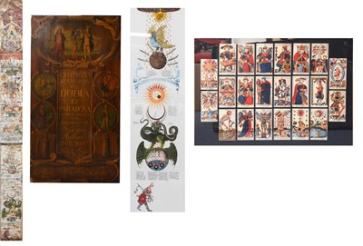Lot 1219 - A Reproduction on Panel of the Title Page of...
