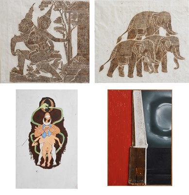 Lot 1193 - British School (20th Century) Abstract...