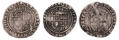 Lot 26 - James I, Sixpence 1605, second coinage, mm....