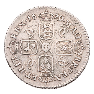 Lot 30 - Charles II, Sixpence 1679, (Bull 574, ESC 1518,...